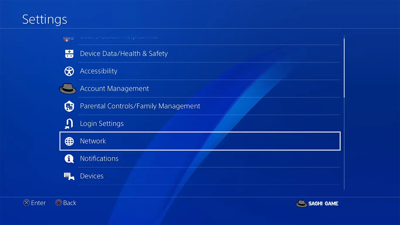 نحوه ست کردن DNS بر روی PS4