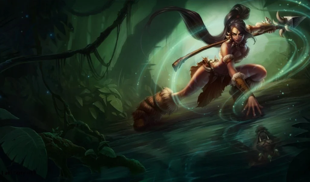 جانگل لیگ آف لجندز Nidalee