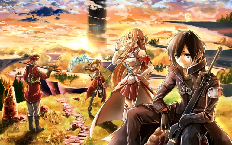 بهترین انیمه های ایسکای :Sword Art Online (SAO)