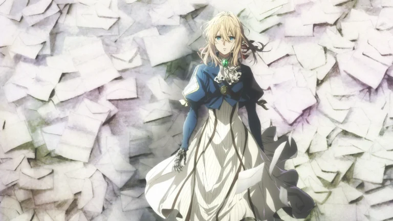 بهترین انیمه های نتفلیکس Violet Evergarden