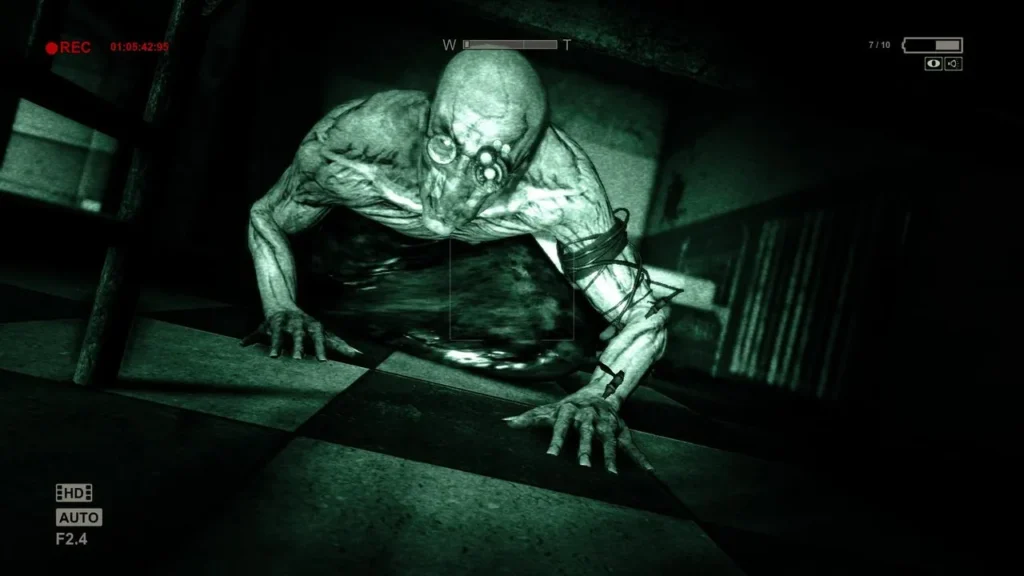 بازی ترسناک outlast