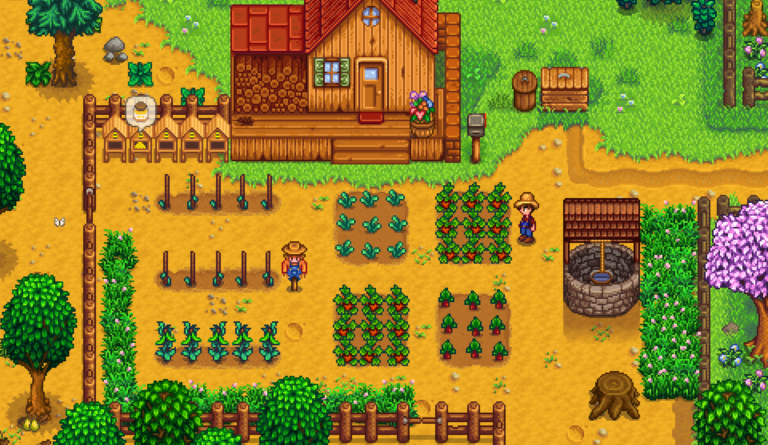 بازی با گرافیک پایین Stardew Valley