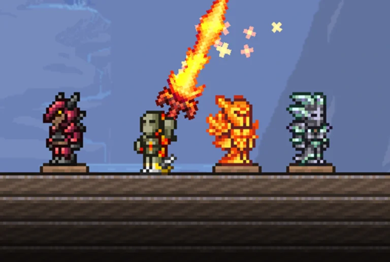 کلاس های بازی تراریا: کلاس Melee (نزدیک‌زن)