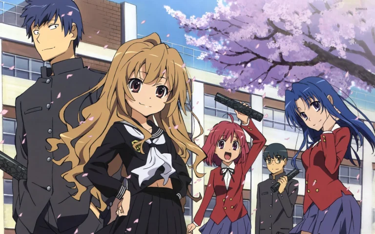 انیمه عاشقانه برتر Toradora