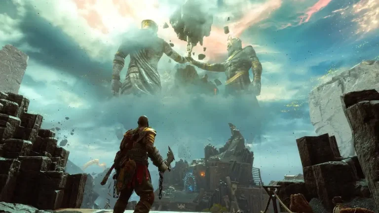 نقشه‌ی بازی god of war ragnarok