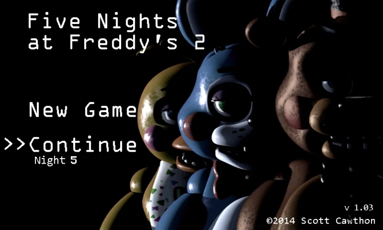 بازی fnaf 2 (2014)