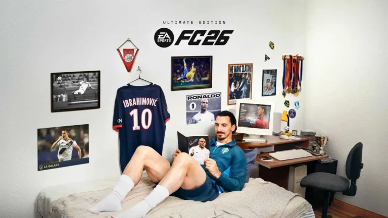 زلاتان در کاور بازی fc 26