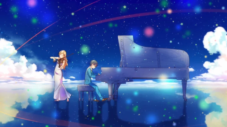 انیمه غمگین Your Lie in April