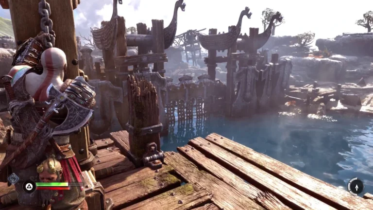 محیط و موسیقی بازی god of war ragnarok