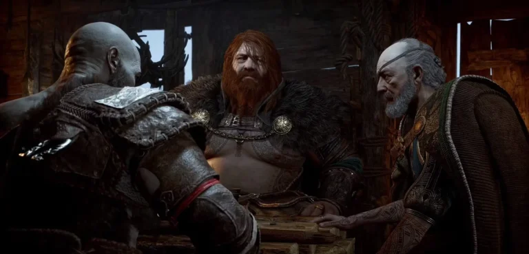 دیدار ادین با کریتوس و ثور